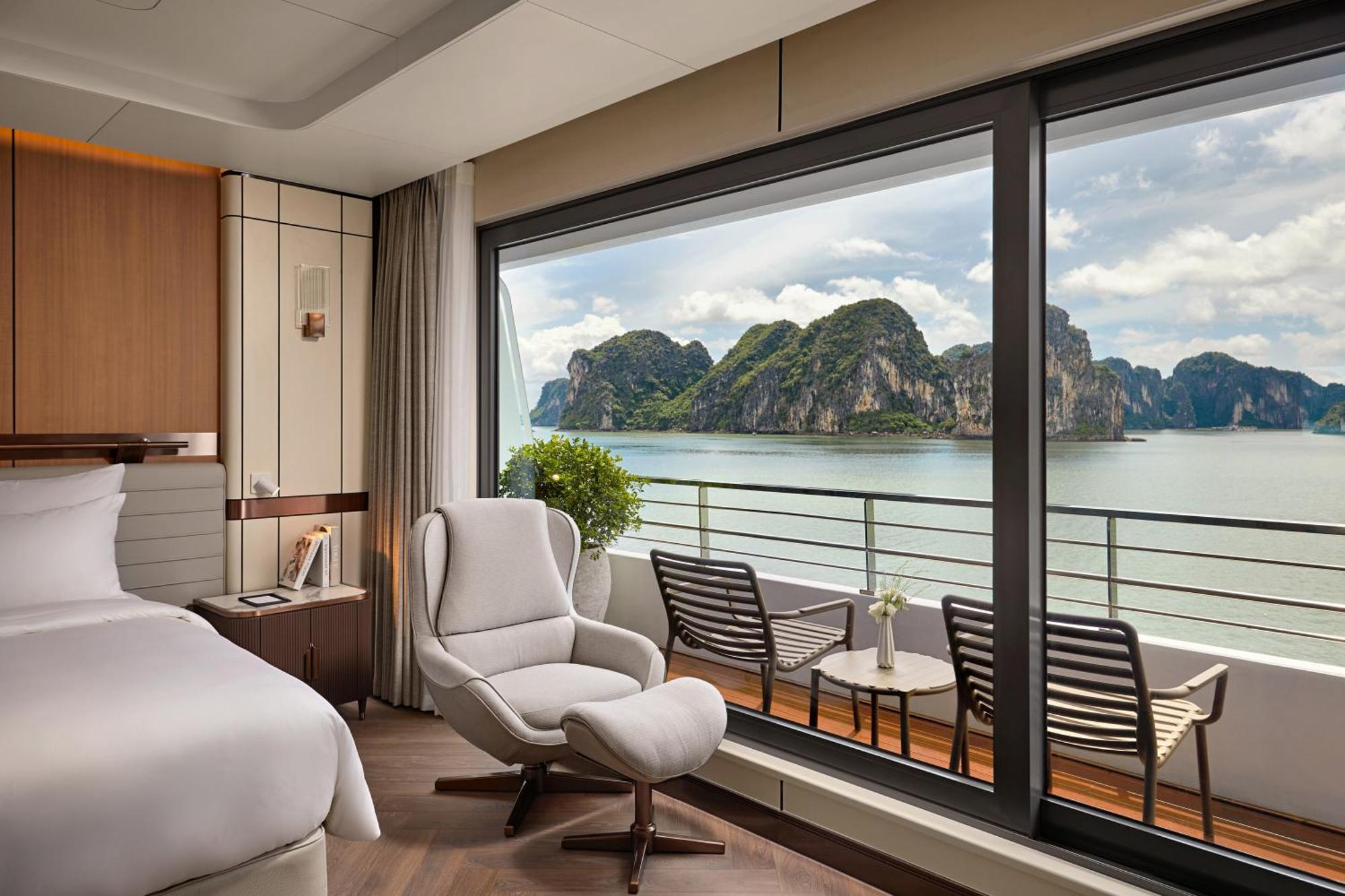 Отель Grand Pioneers Halong Bay Cruise 1 Халонг Экстерьер фото