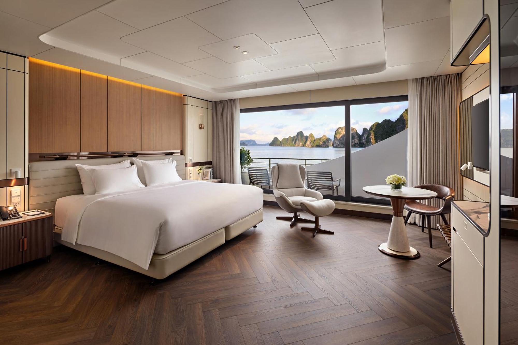 Отель Grand Pioneers Halong Bay Cruise 1 Халонг Экстерьер фото